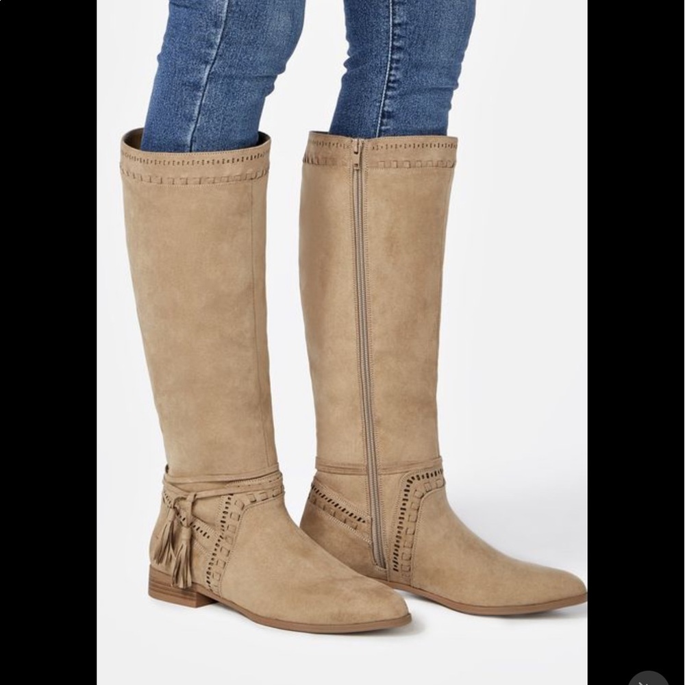 JustFab Walk the Line Stitched Boot